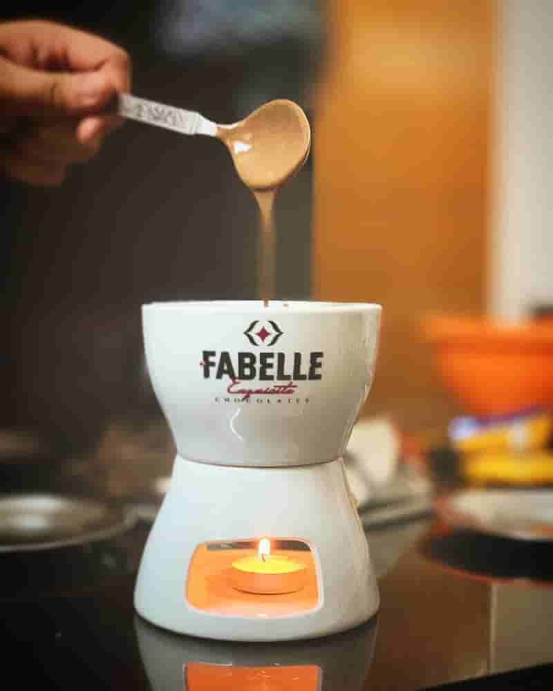 Fabelle Fondue Pot for Melting Dipping Chocolate