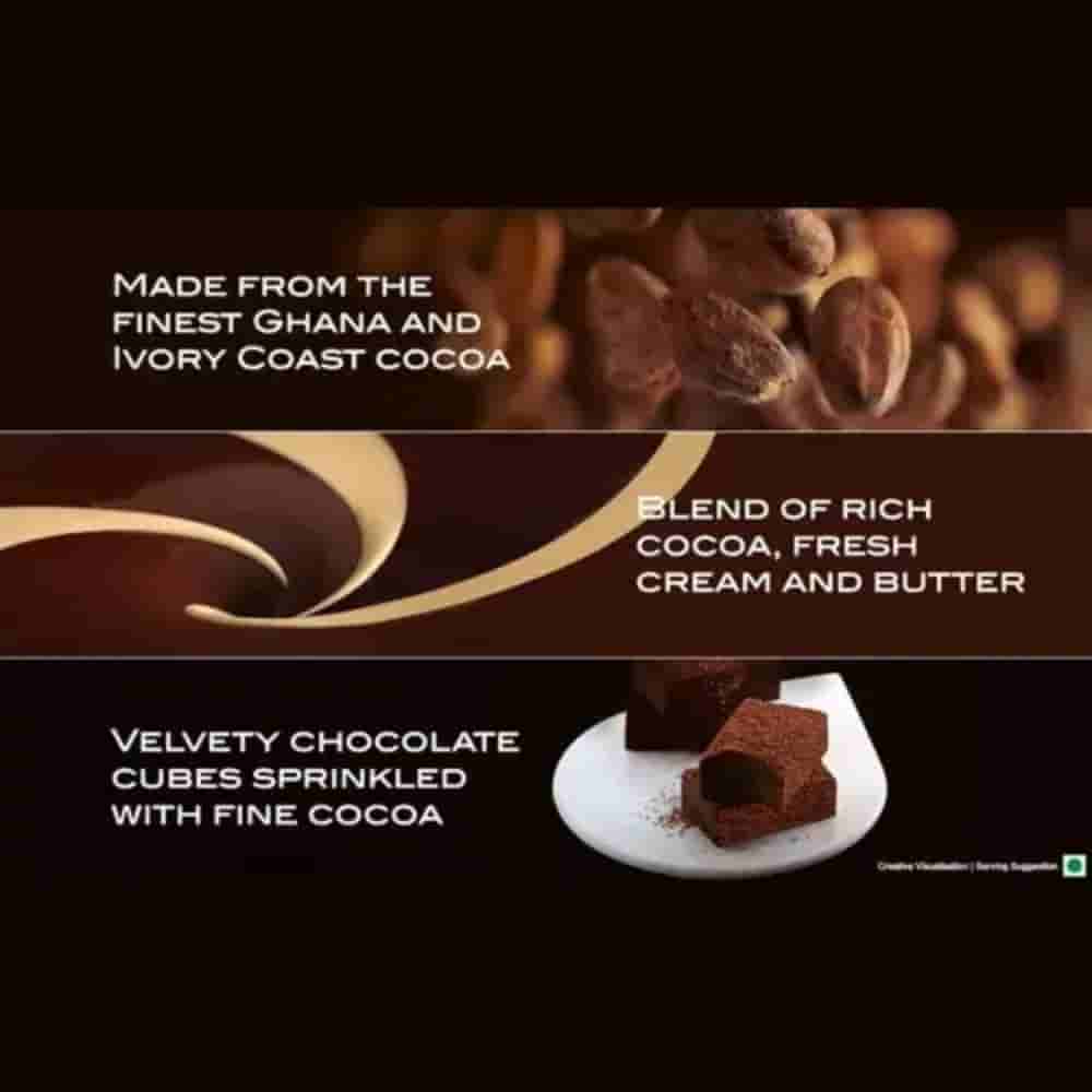 Fabelle Ganache Rich Dark Chocolate No Added Sugar - 20 Cubes