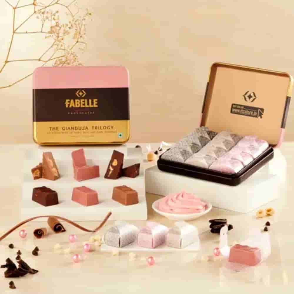 Fabelle Gianduja Trilogy - 12 cubes