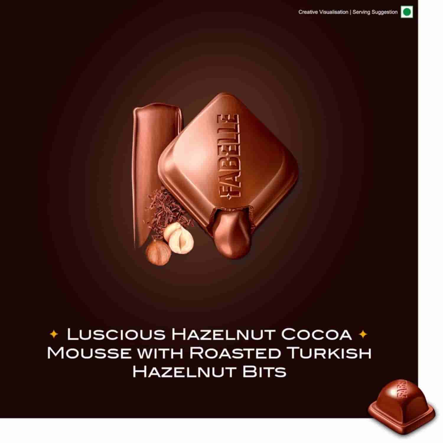 Fabelle Hazelnut Mousse Luxury Milk Chocolate Bar