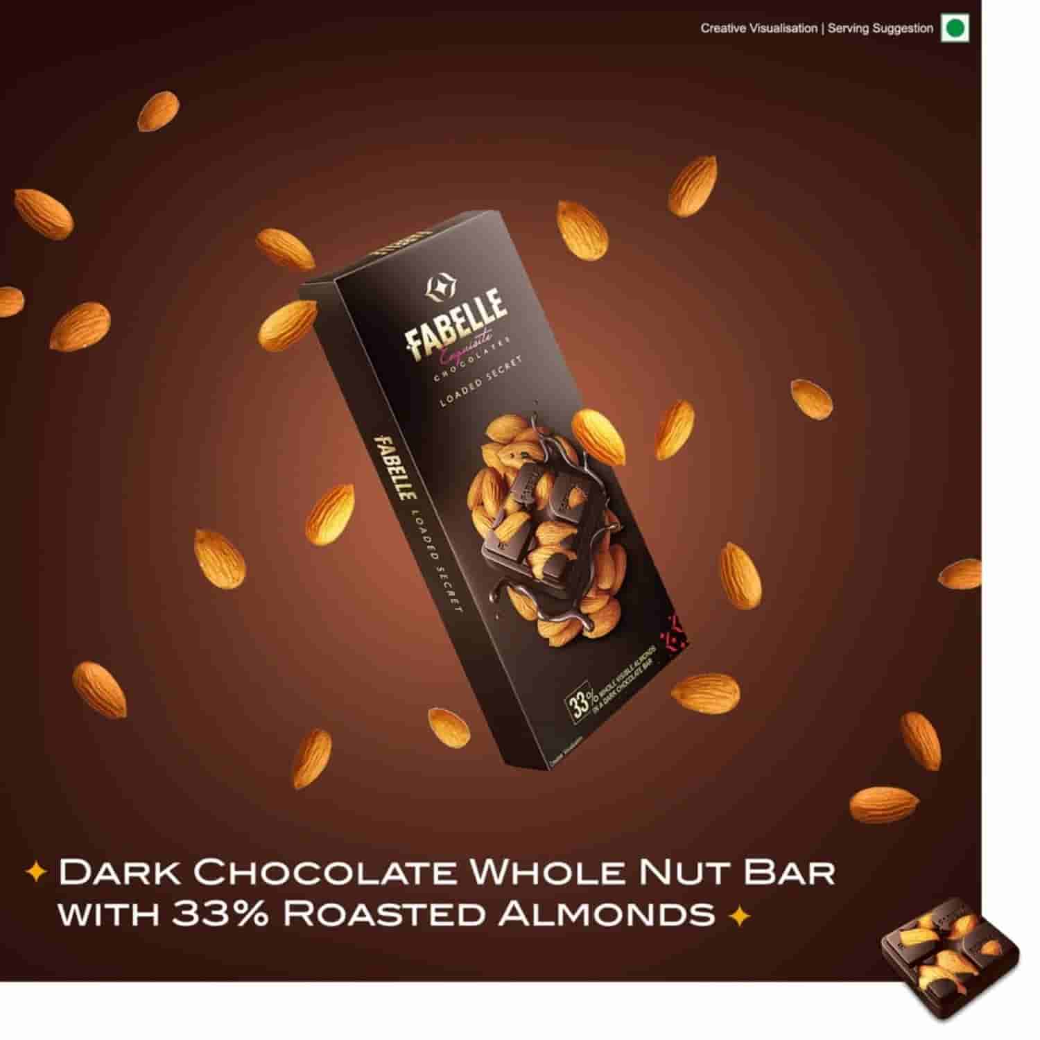 Fabelle Loaded Secret - Dark Luxury Chocolate Bar