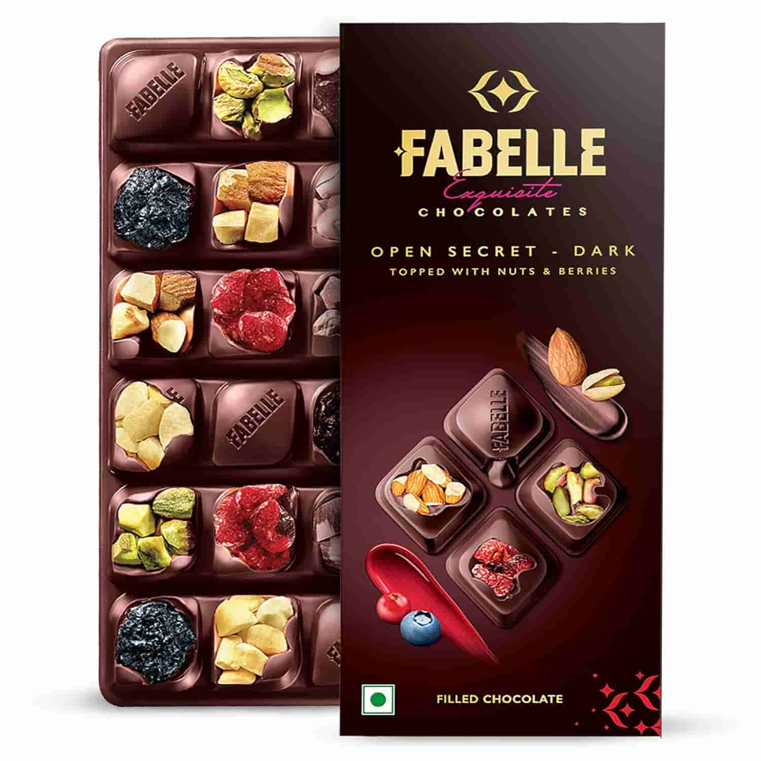 Fabelle Open Secret - Dark Luxury Chocolate Bar