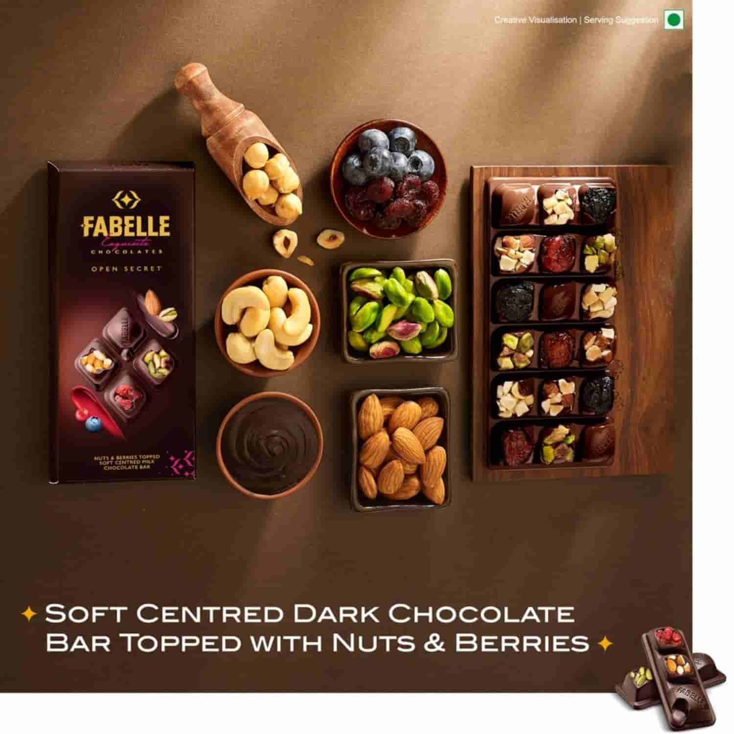 Fabelle Open Secret - Dark Luxury Chocolate Bar