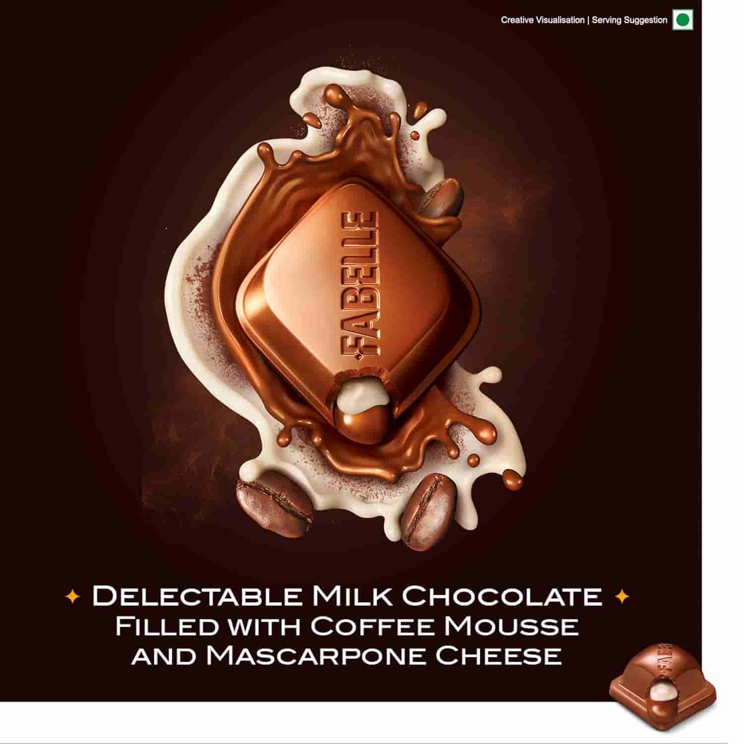 Fabelle Tiramisu Luxury Milk Chocolate Bar