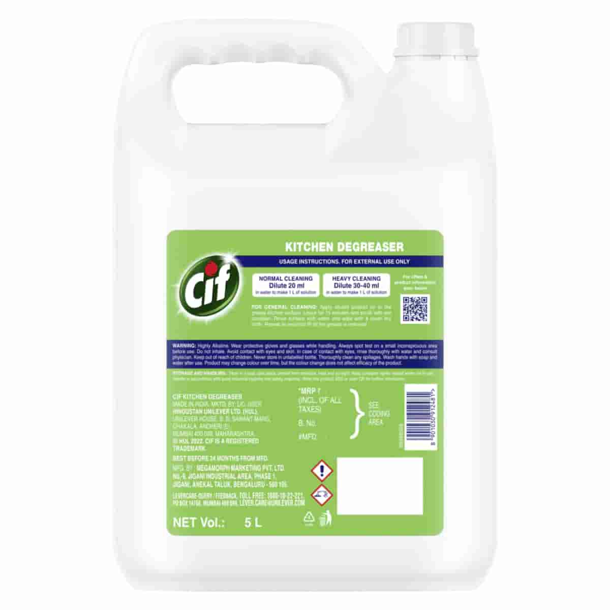 Cif Kitchen Degreaser 5Ltr