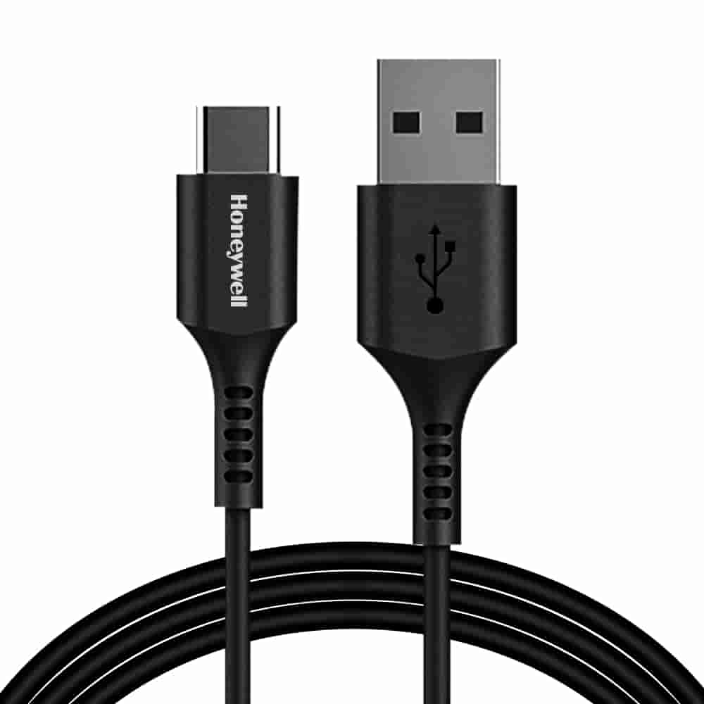 Honeywell USB 2.0 to Type C cable 1.8Mtr Black