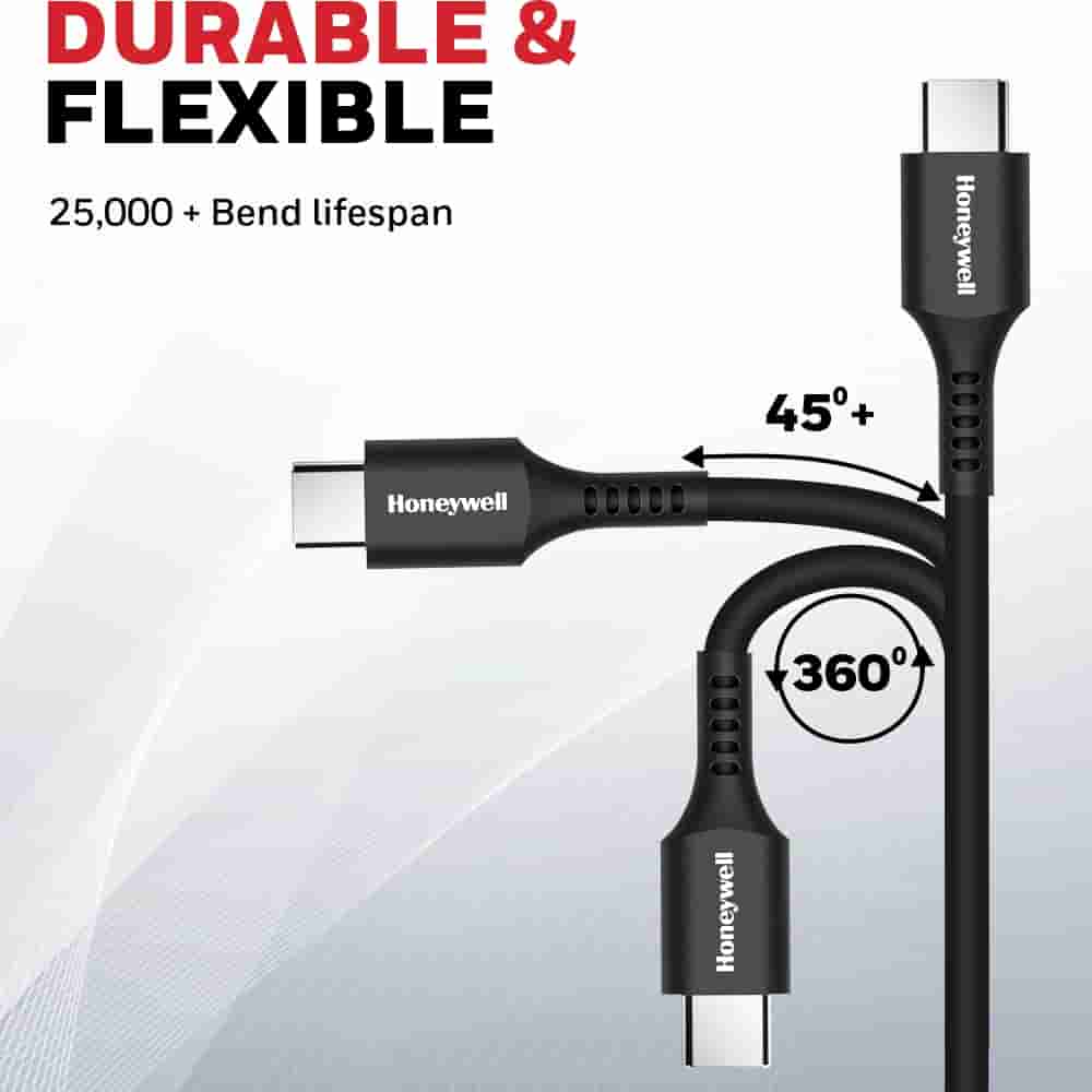 Honeywell USB 2.0 to Type C cable 1.8Mtr Black