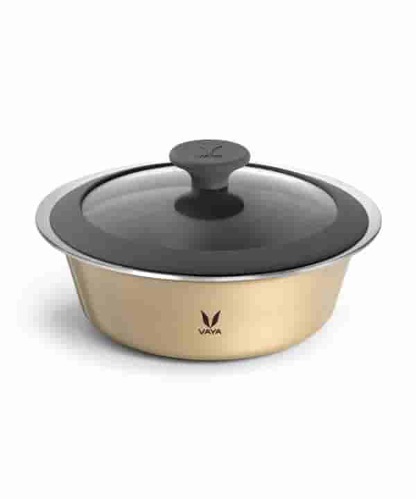 Vaya Hautecase Serveware HC 1500 (Stack + Glass) Lids - Gold