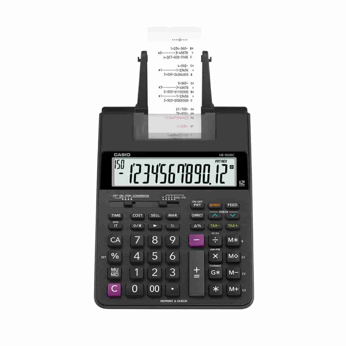 Casio HR-100RC 150 Steps Print & Reprint Calculator