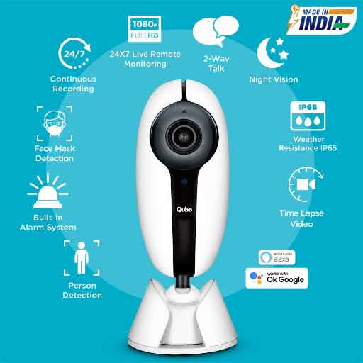 Qubo Smart Outdoor Security Wifi Camera