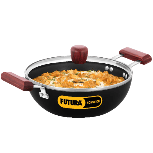 Hawkins Deep Kadhai (Flat Bottom) 2.5 Ltr