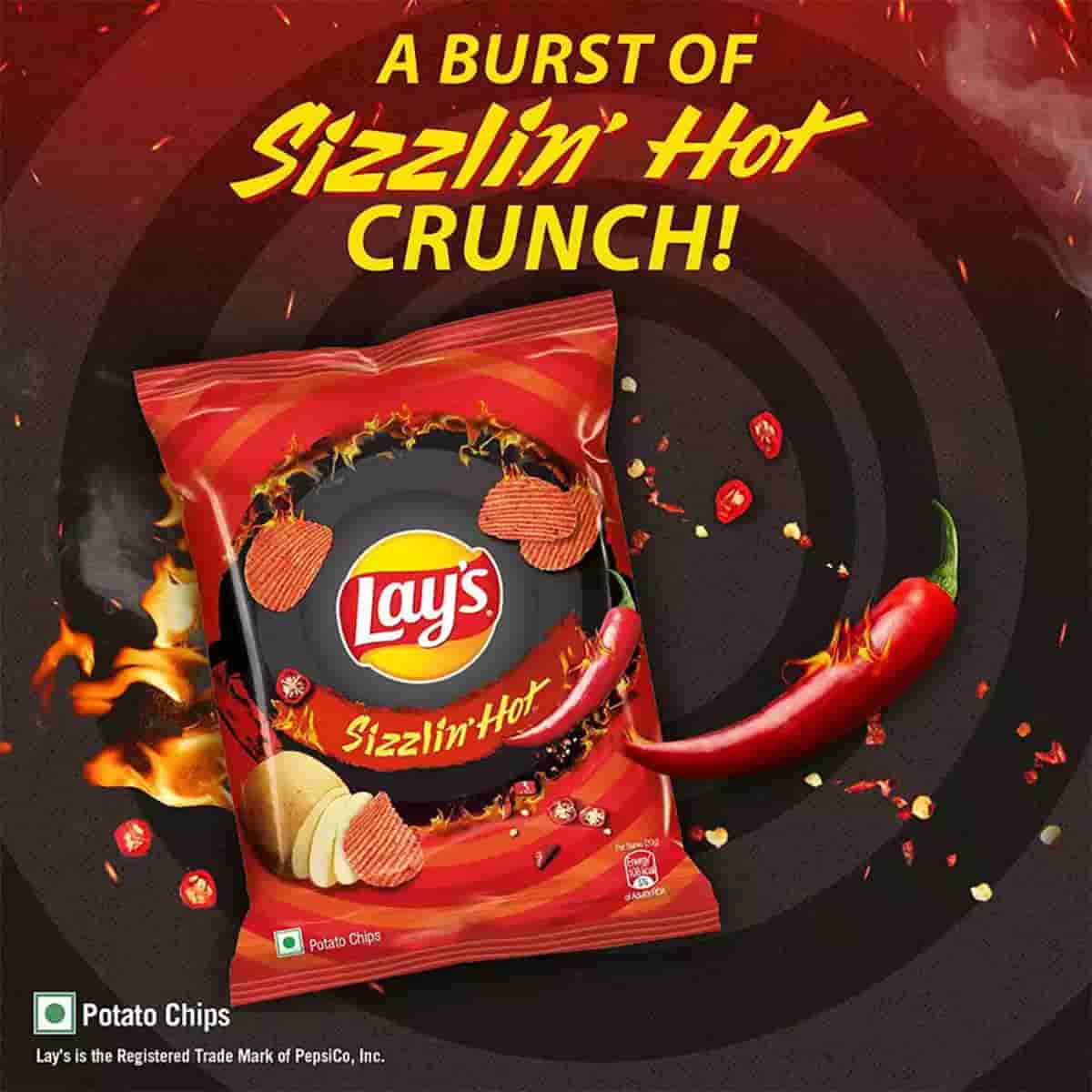 Lays Sizzlin Hot Chips 23g