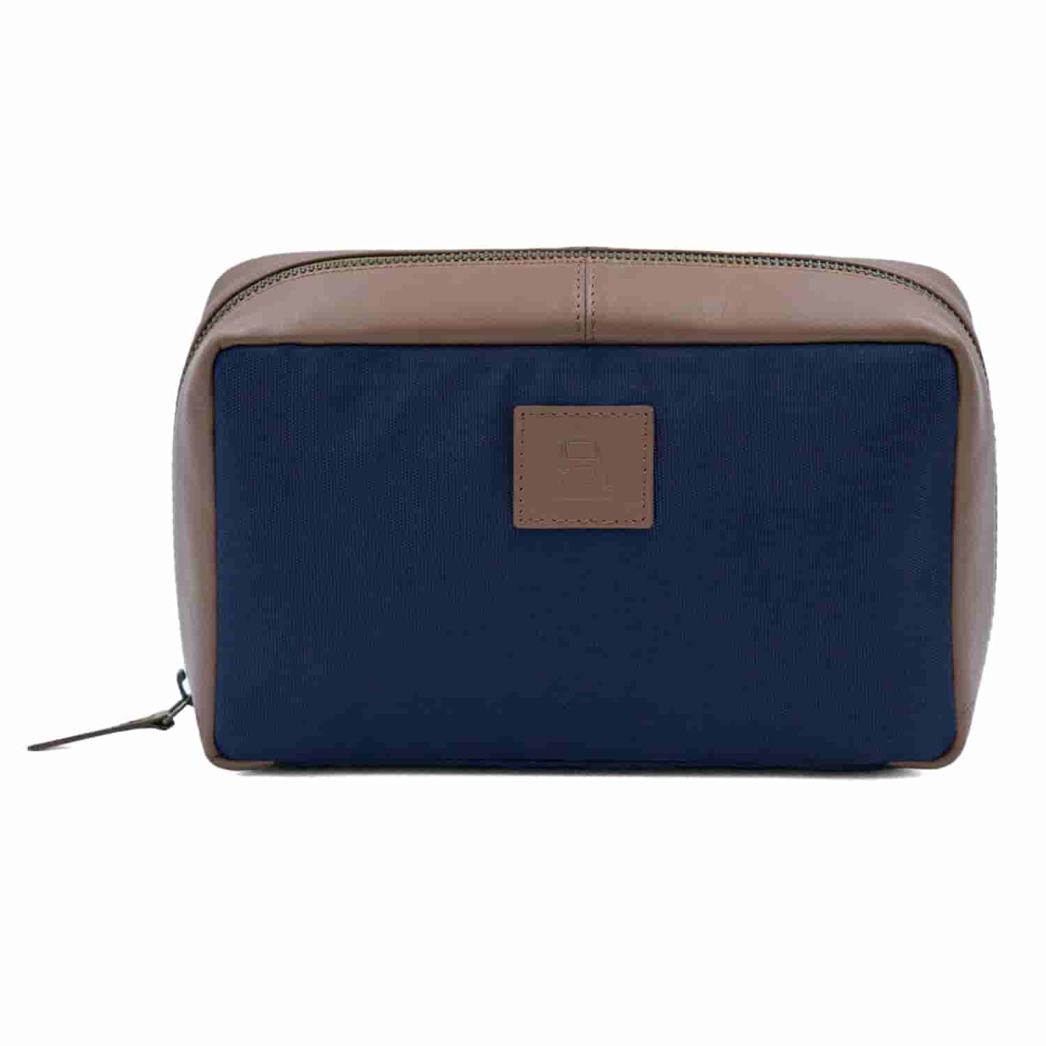 Leather Chef Tech Pouch Blue