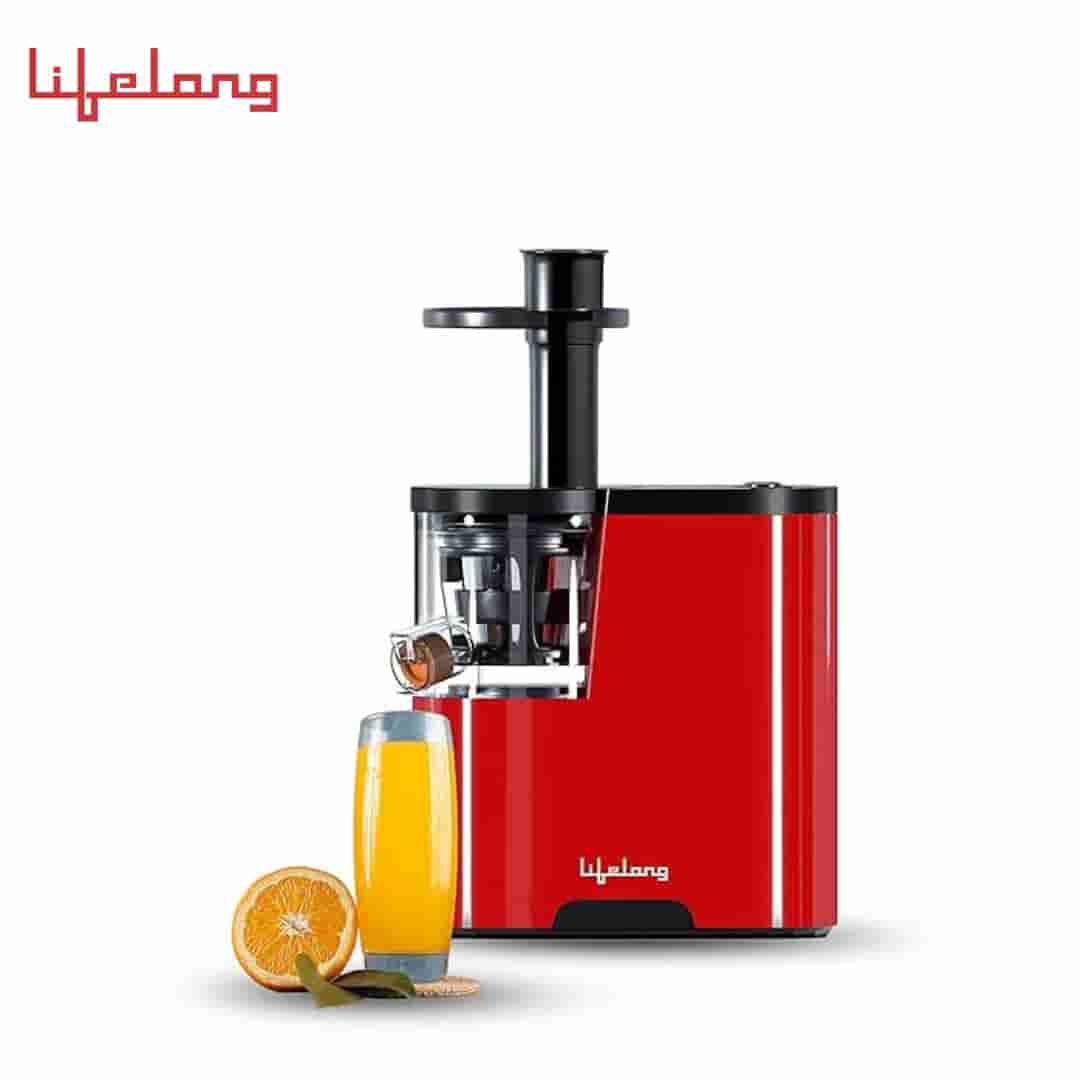 Lifelong LLSJ01 Mastiquer 180 Juicer (2 Jars, Red)