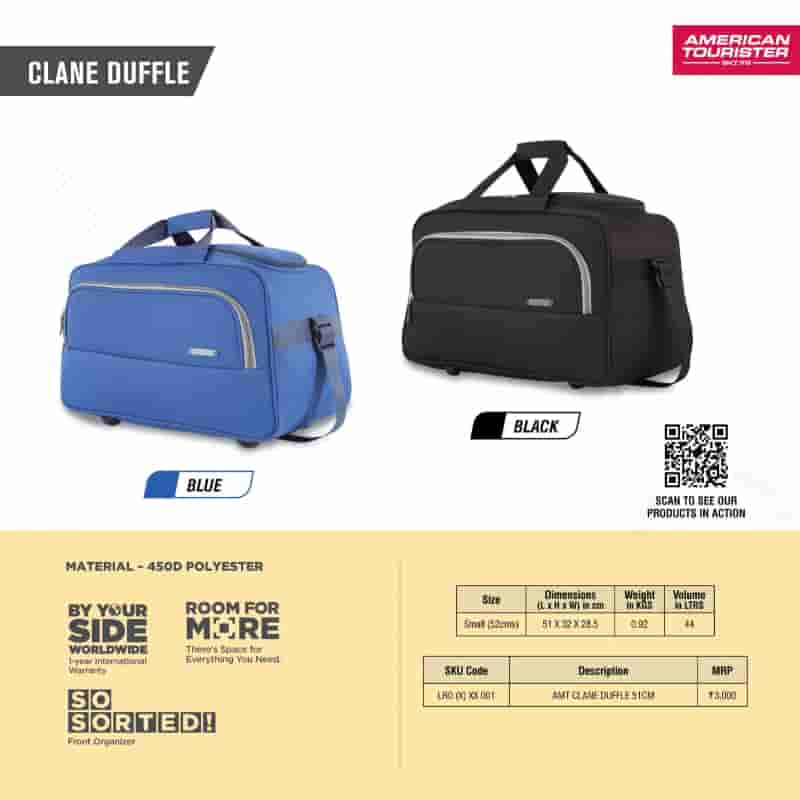 American Tourister Clane Duffle Bag � Black (51 cm)