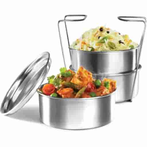 Milton Glint 3 Thermosteel Insulated Stainless Steel Tiffin Box