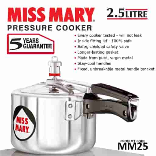 Hawkins 2.5 Litre Miss Mary Pressure Cooker