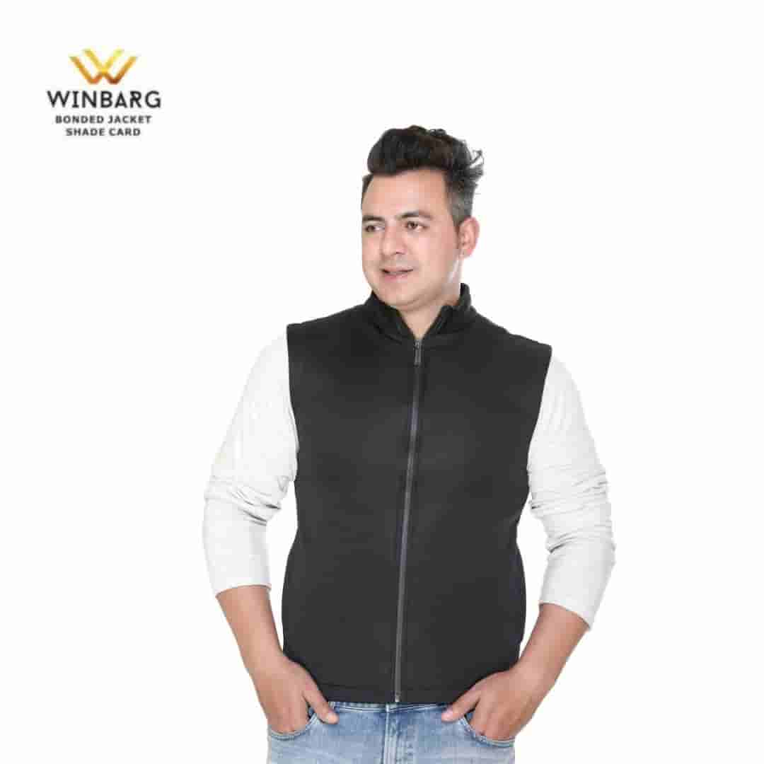 PIKMEE Men's WINBARG Bonded Sleeveless Jacket P-Black