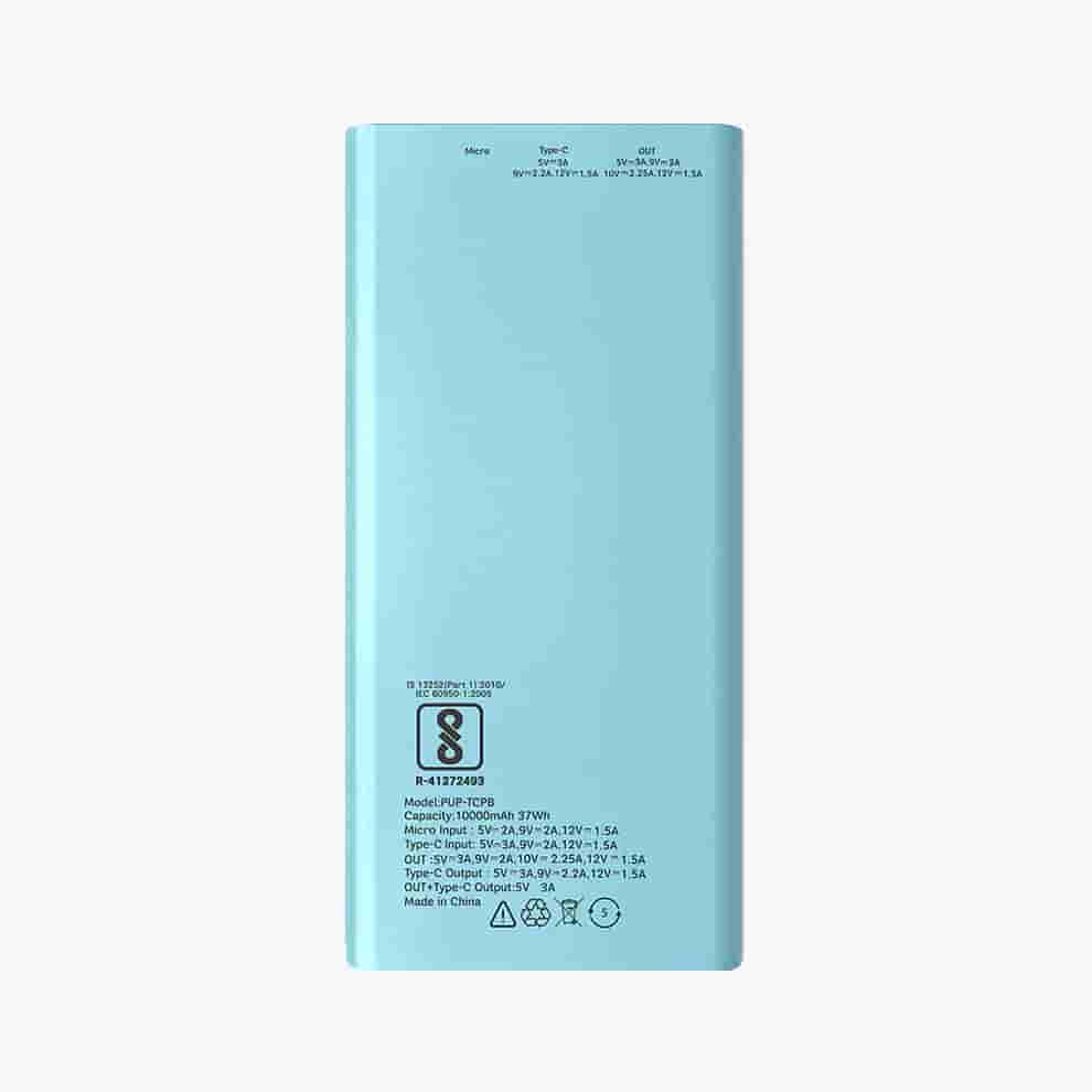 POWERUP BOOST 10000 mAh PowerBank - Blue