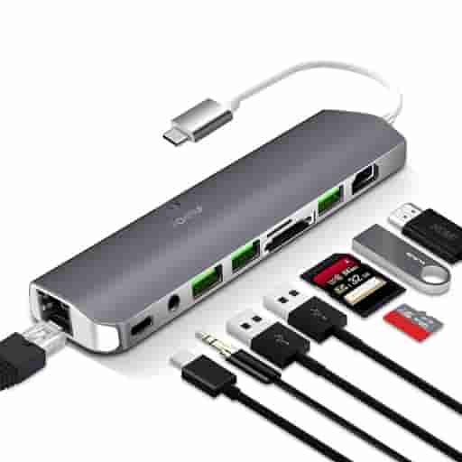 Powerup Type-C 9IN1 USB HUB Multi-Functional