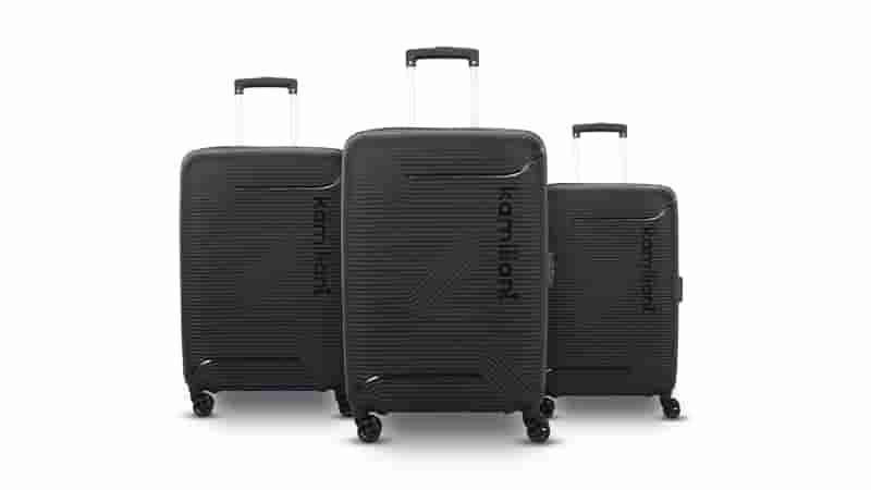 Kamiliant Nexus DW 3-Piece Luggage Set � Black (55/67/77 cm)