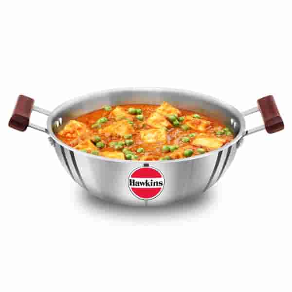 Hawkins Tri-Ply Stainless Steel 4L Induction Deep-Fry Pan