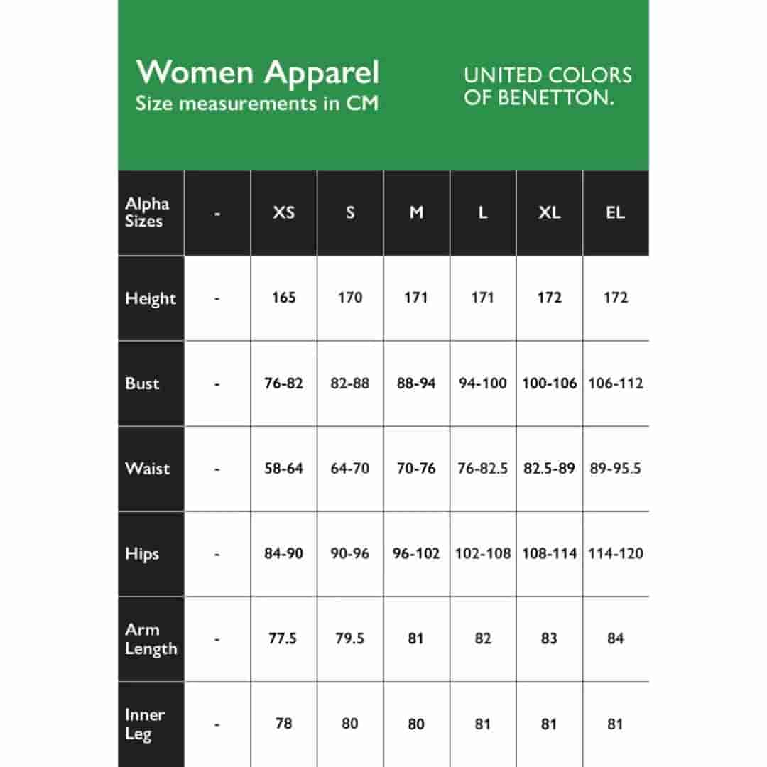 United Colors of Benetton Women's Lemon Green Lycra Polo T-Shirt