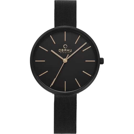 Obaku Viol-Charcoal Women Watch