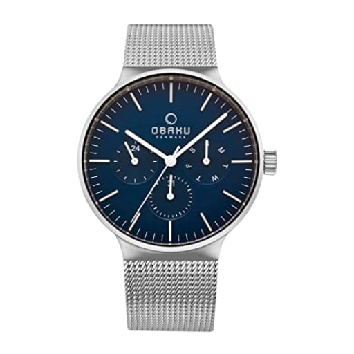 Obaku Mos-Cyan Men Watch