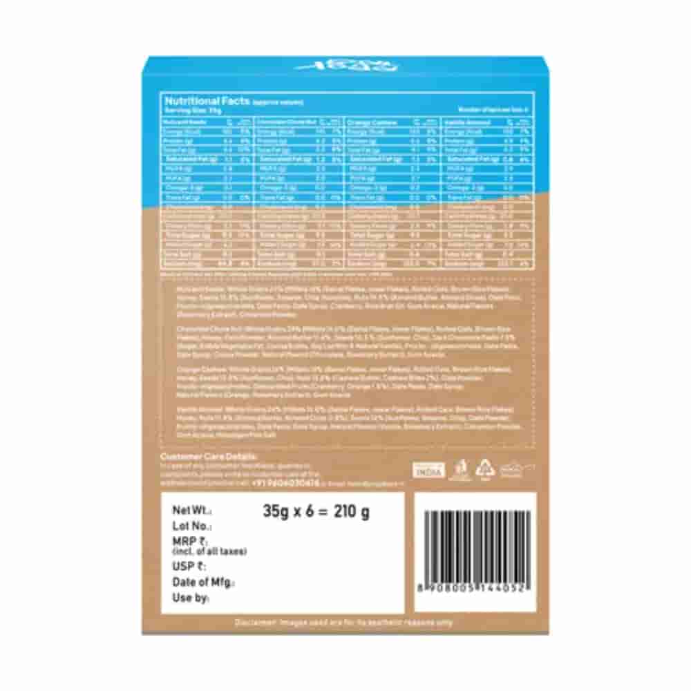 Yoga Bar Energy Bar Share Pack (6 bars)