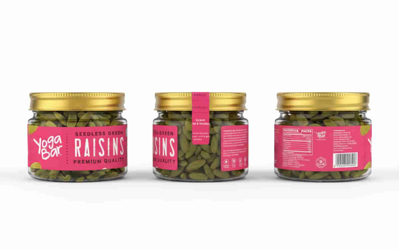 Yoga Bar Green Raisins � Classic Jar (100g)