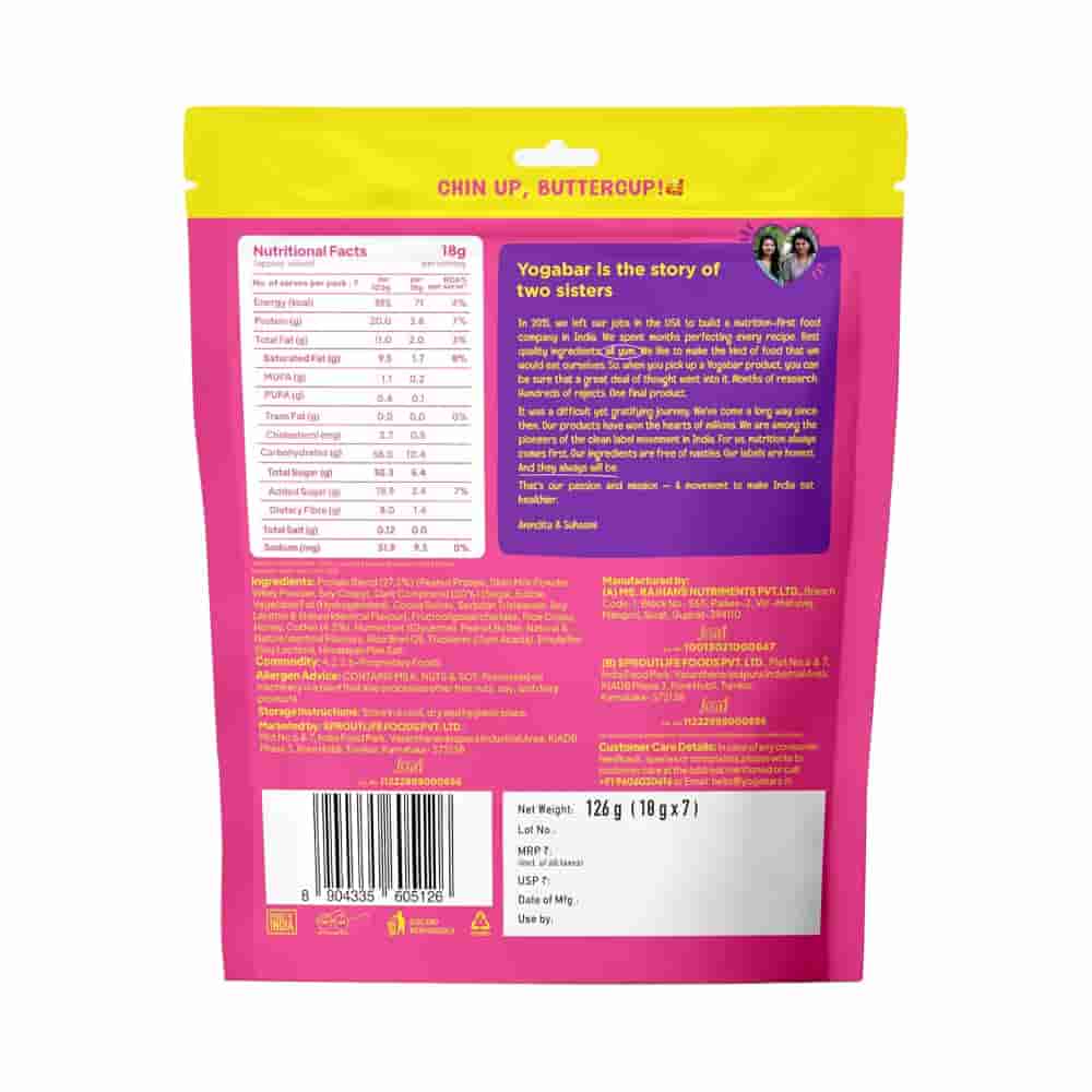 Yoga Bar Protein Minis � Coffee Crush (Pack of 7)