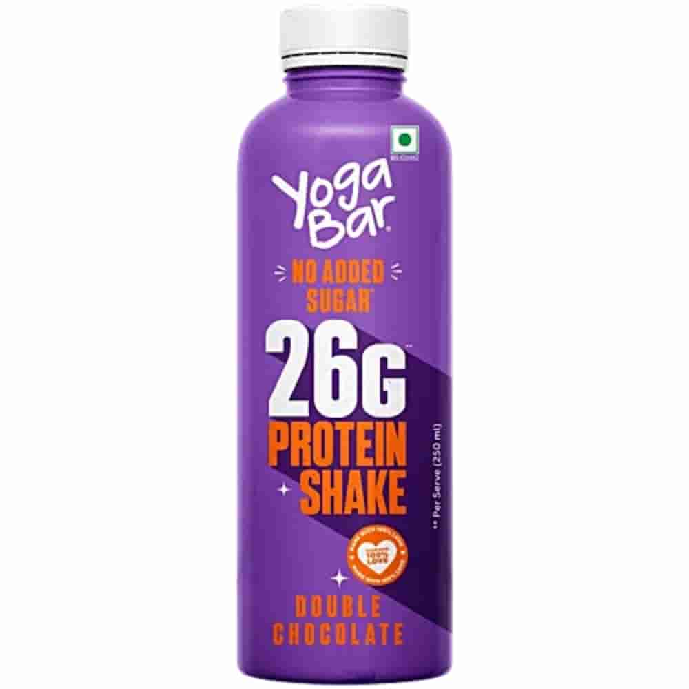 Yoga Bar Protein Shake � 26g Double Chocolate