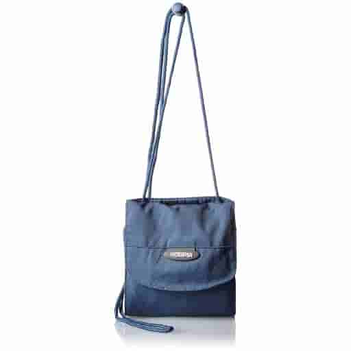 American Tourister Fabric Blue Neck Pouch