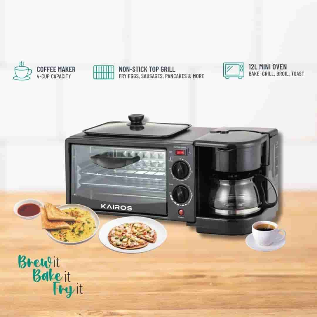 Kairos Morning Mate 3-In-1 Multifunctional Breakfast Maker