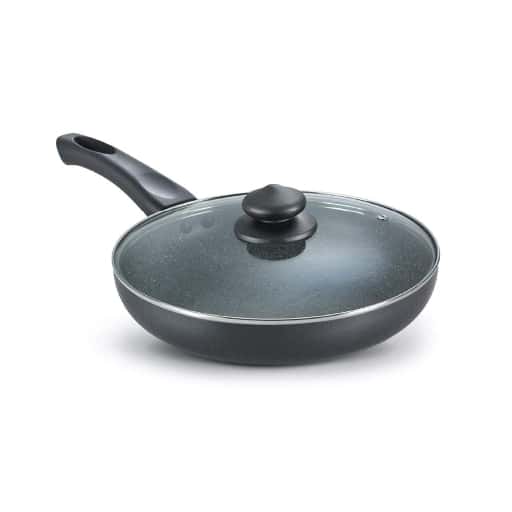 Prestige 36307 Omega Deluxe Granite Fry Pan 240 mm With Lid in bulk from India — Ant Mascot