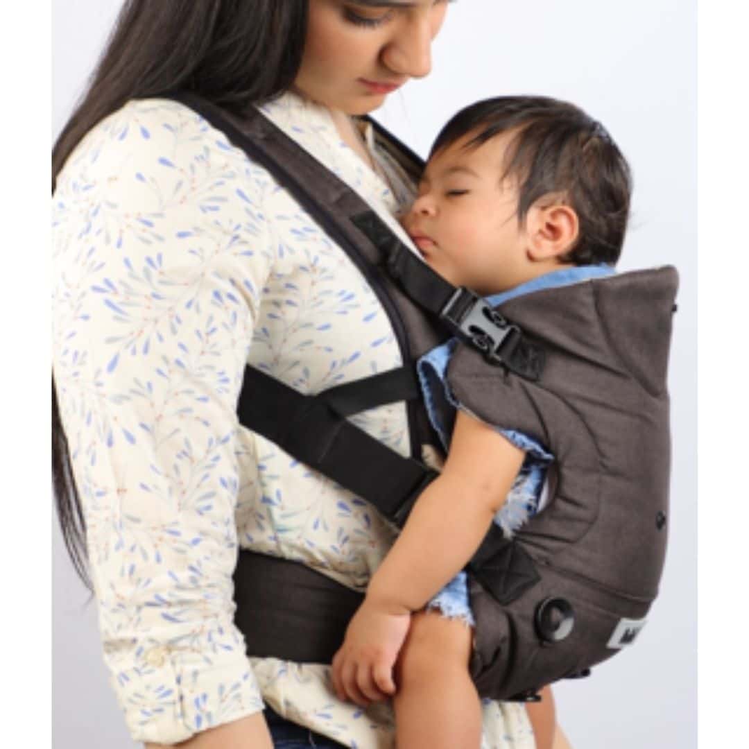 Steelbird Elegant Baby Carrier With 4 Carry Position - Brown in bulk from India — Ant Mascot