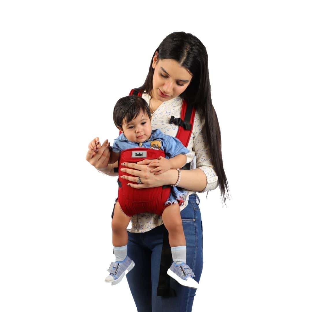 Steelbird Elegant Baby Carrier With 4 Carry Position - Maroon in bulk from India — Ant Mascot