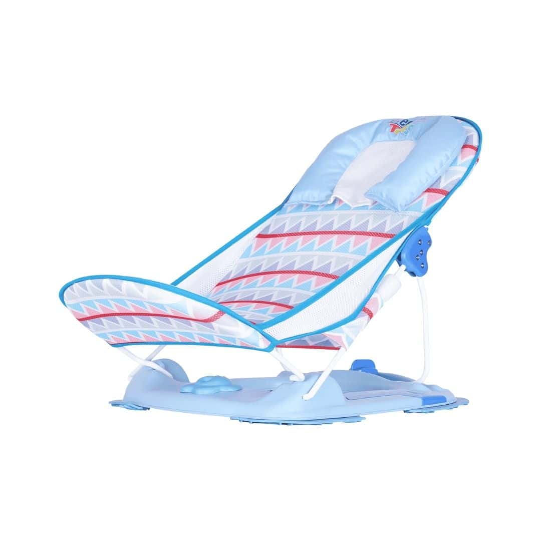 Steelbird Anti Skid Compact Comfy Baby Bather- Blue in bulk from India — Ant Mascot