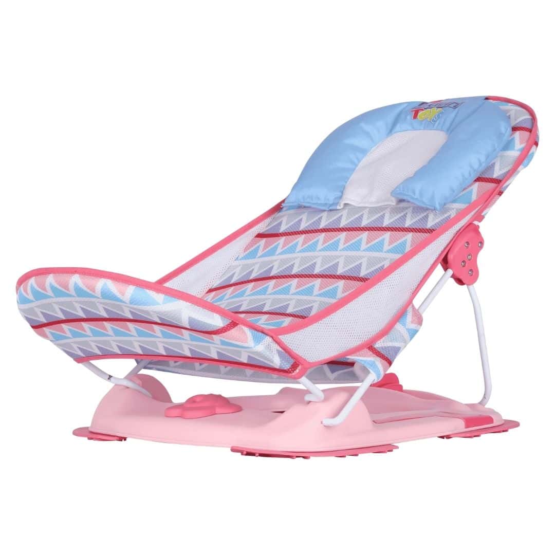 Steelbird Anti Skid Compact Comfy Baby Bather- Pink in bulk from India — Ant Mascot