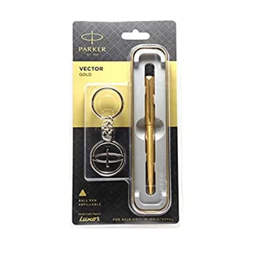 Parker Vector Gold Bp Gt + Key Chain in bulk from India — Ant Mascot
