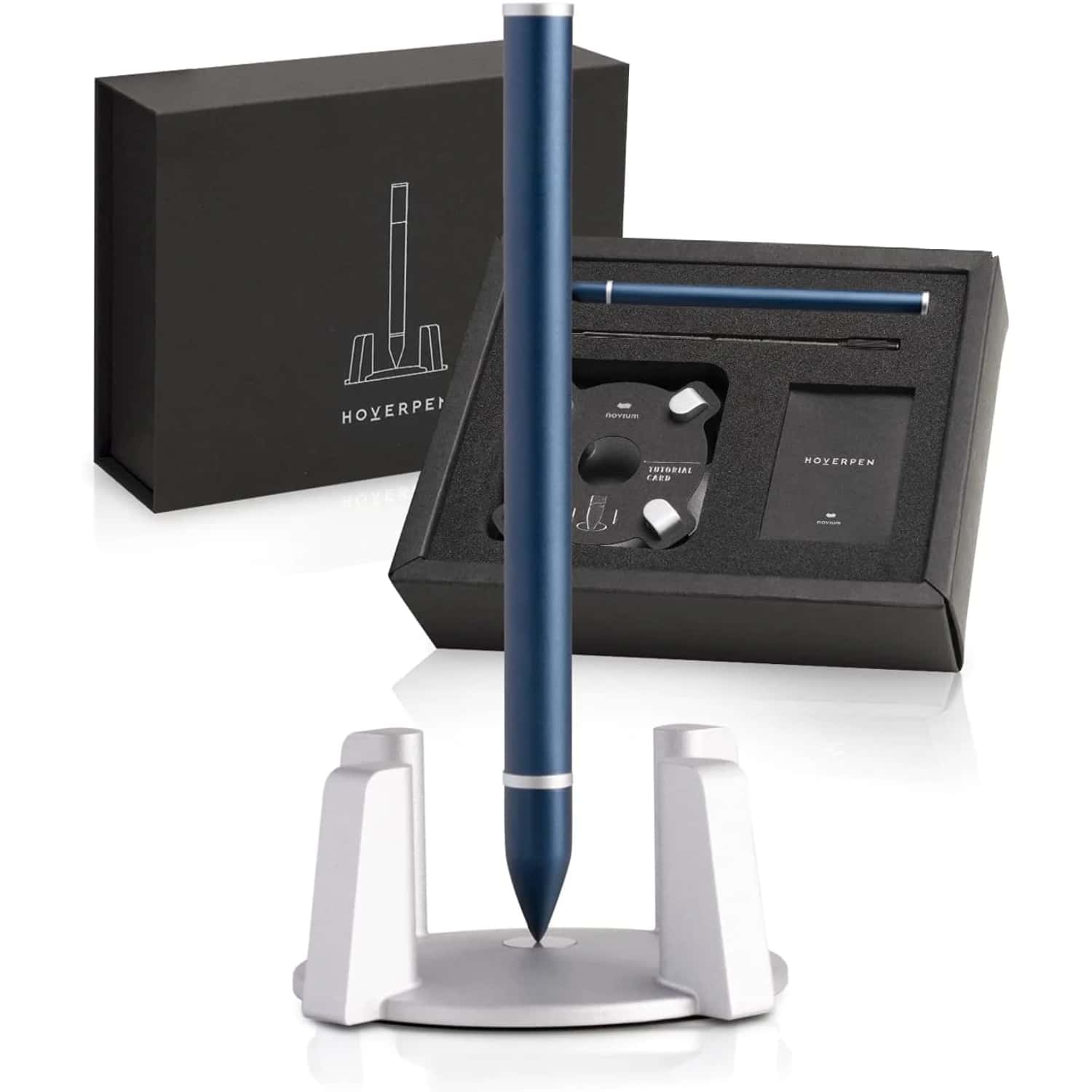 Novium Hoverpen 1.0 Aliuminium Pen Midnight Blue in bulk from India — Ant Mascot