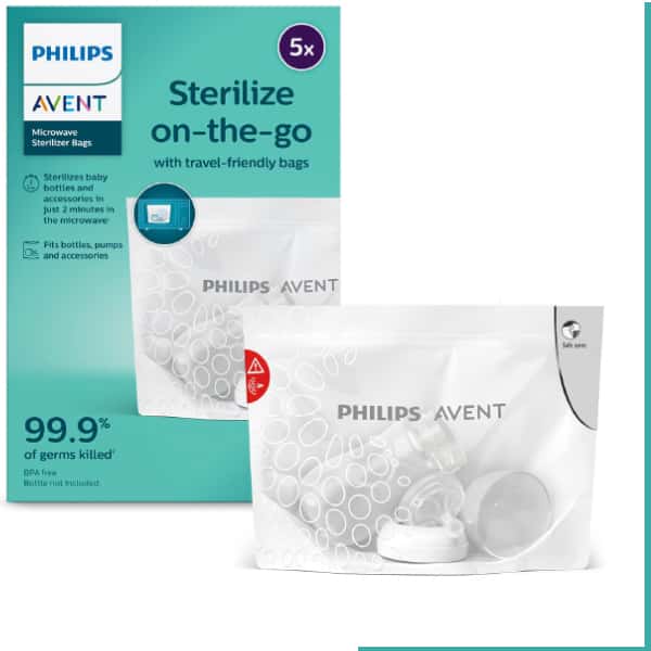 Philips Avent Microwave Sterilizing Bag White in bulk from India — Ant Mascot