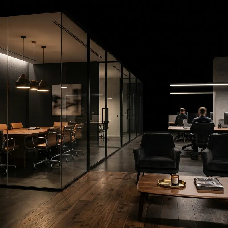 Modern commercial interior